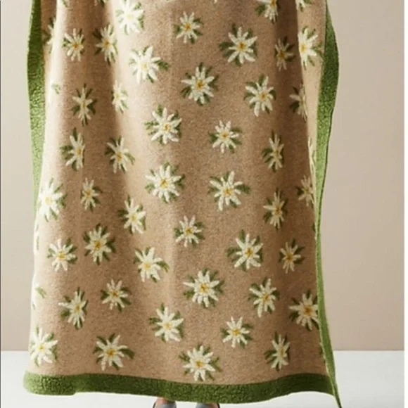 Anthropologie Bedding Anthropologie Frati Textiles Buongiorno Wool Throw Blanket Poshmark